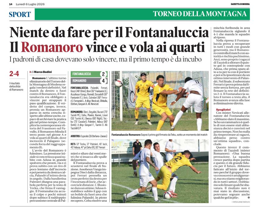 Partita del 05-07-2026