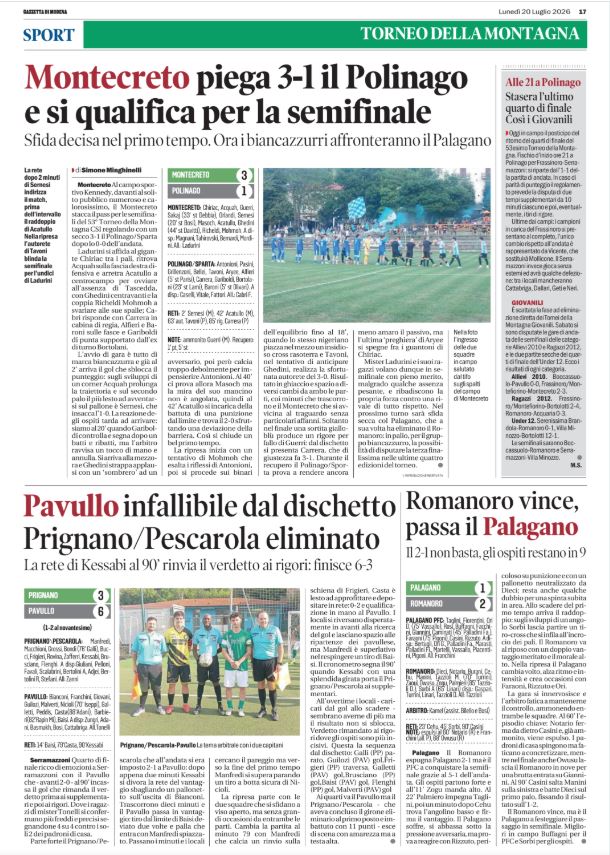 Partita del 19-07-2026